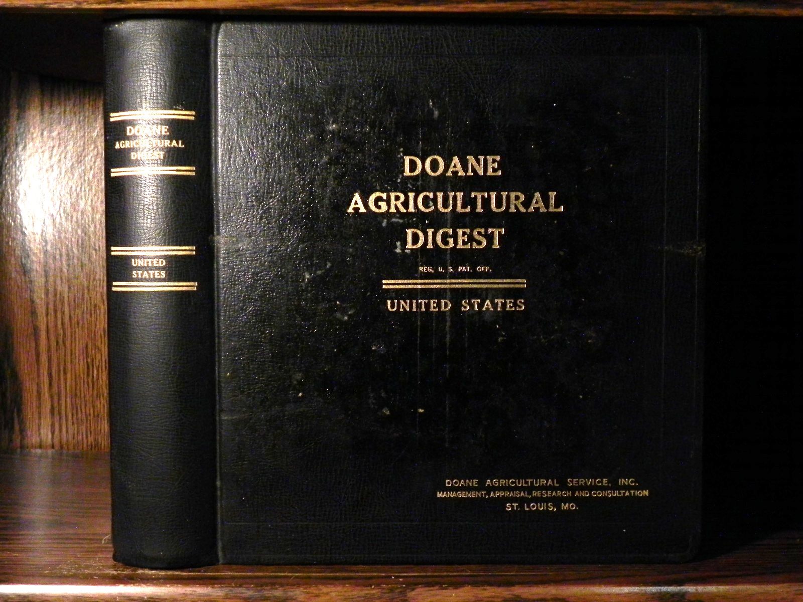 Vintage 1946* Doane’s Agricultural Digest Binder Book – Farming Buisness Outlook