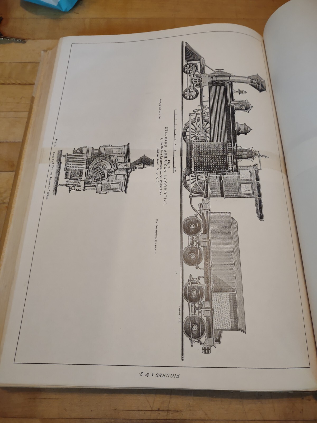 Vintage RAILROAD GAZETTE Magazine 1871 BOUND BOOK Complete Year 416 Pages