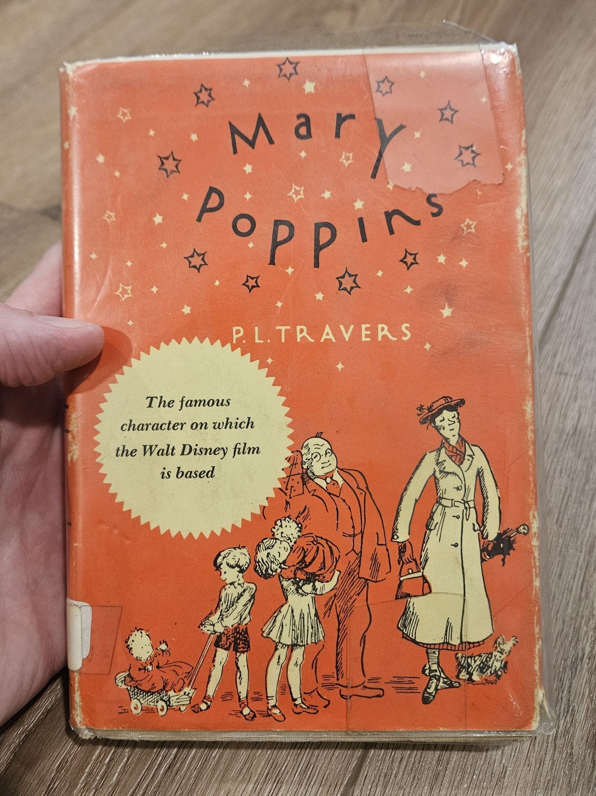 Mary Poppins P. L. Travers Harcourt Brace HC Dust Jacket Book Club 1962 LIBRARY
