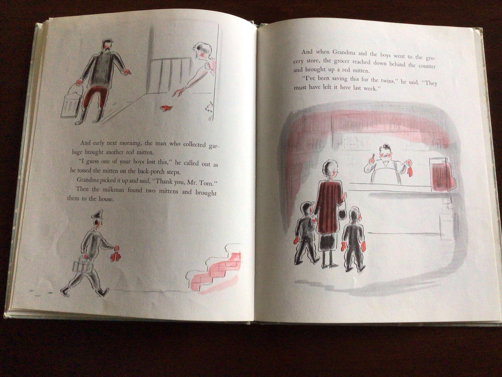 Too Many Mittens By Florence & Louis Slobodkin – 1958 Hardcover