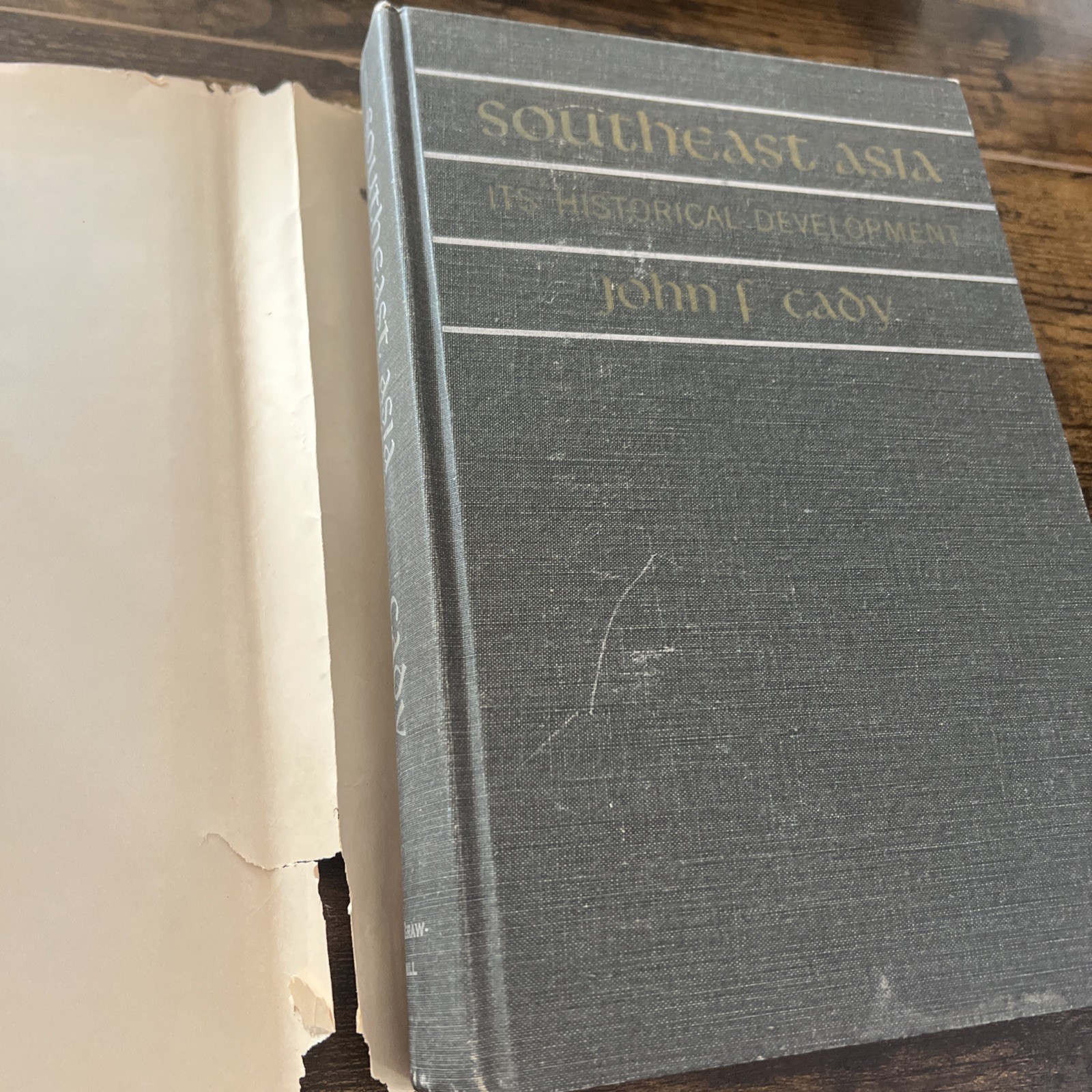 Southeast Asia: Its Historical Development by John F. Cady 1964 McGraw HC w/ DJ
