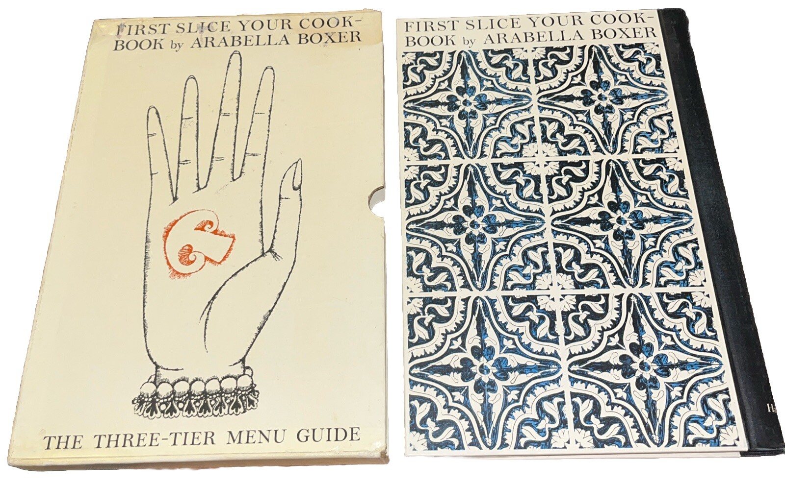 First Slice Your Cookbook by Arabella Boxer Hardcover+Slipcase • 1st Ed • 1966