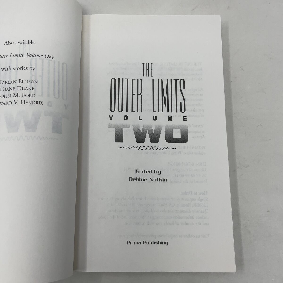 The Outer Limits, Volume Two by Diane Duane; Fredric Brown; Richard A. Lupoff; M