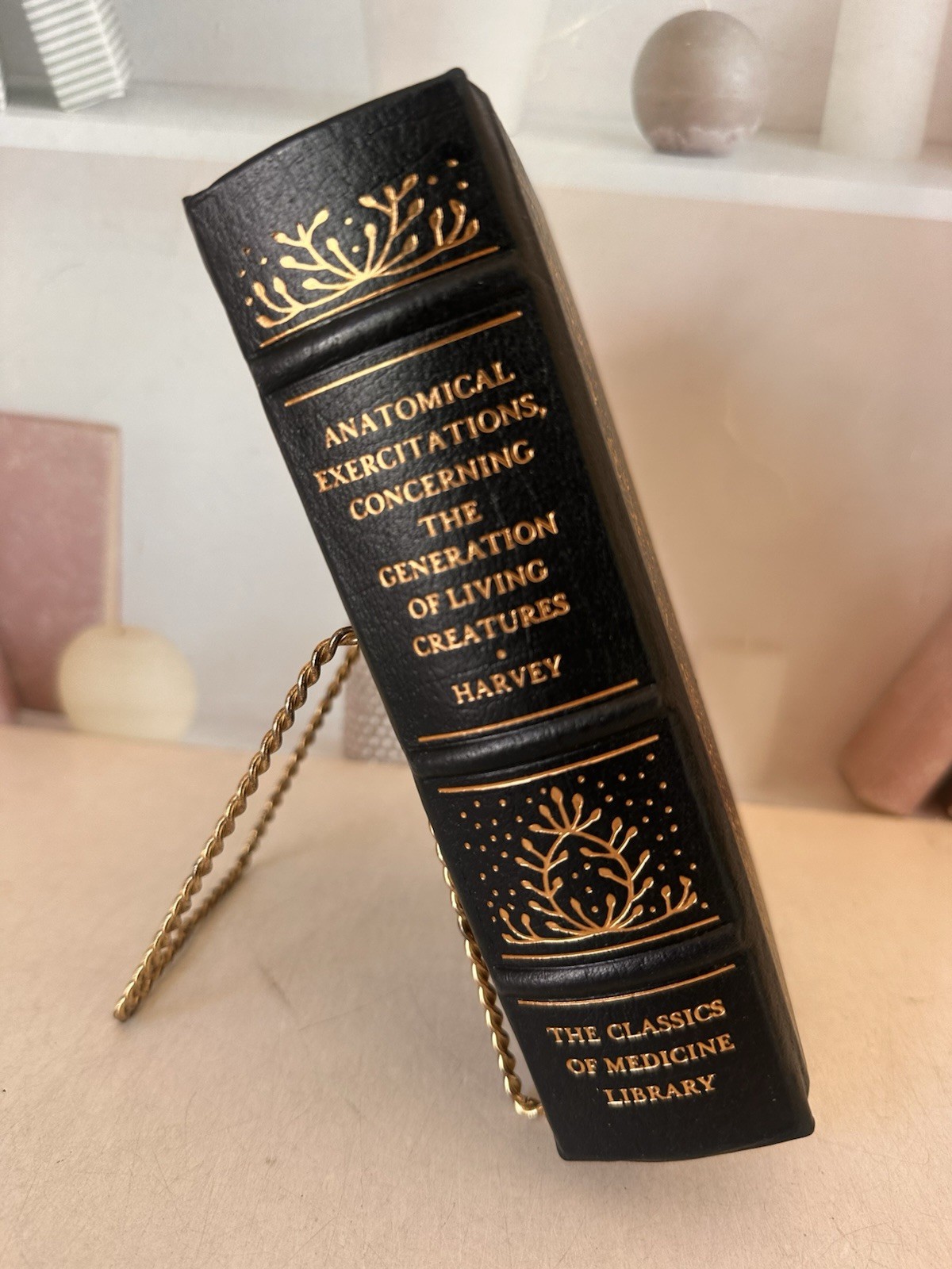„Anatomical Exercitations Concerning…Living Creatures“ by William Harvey HC