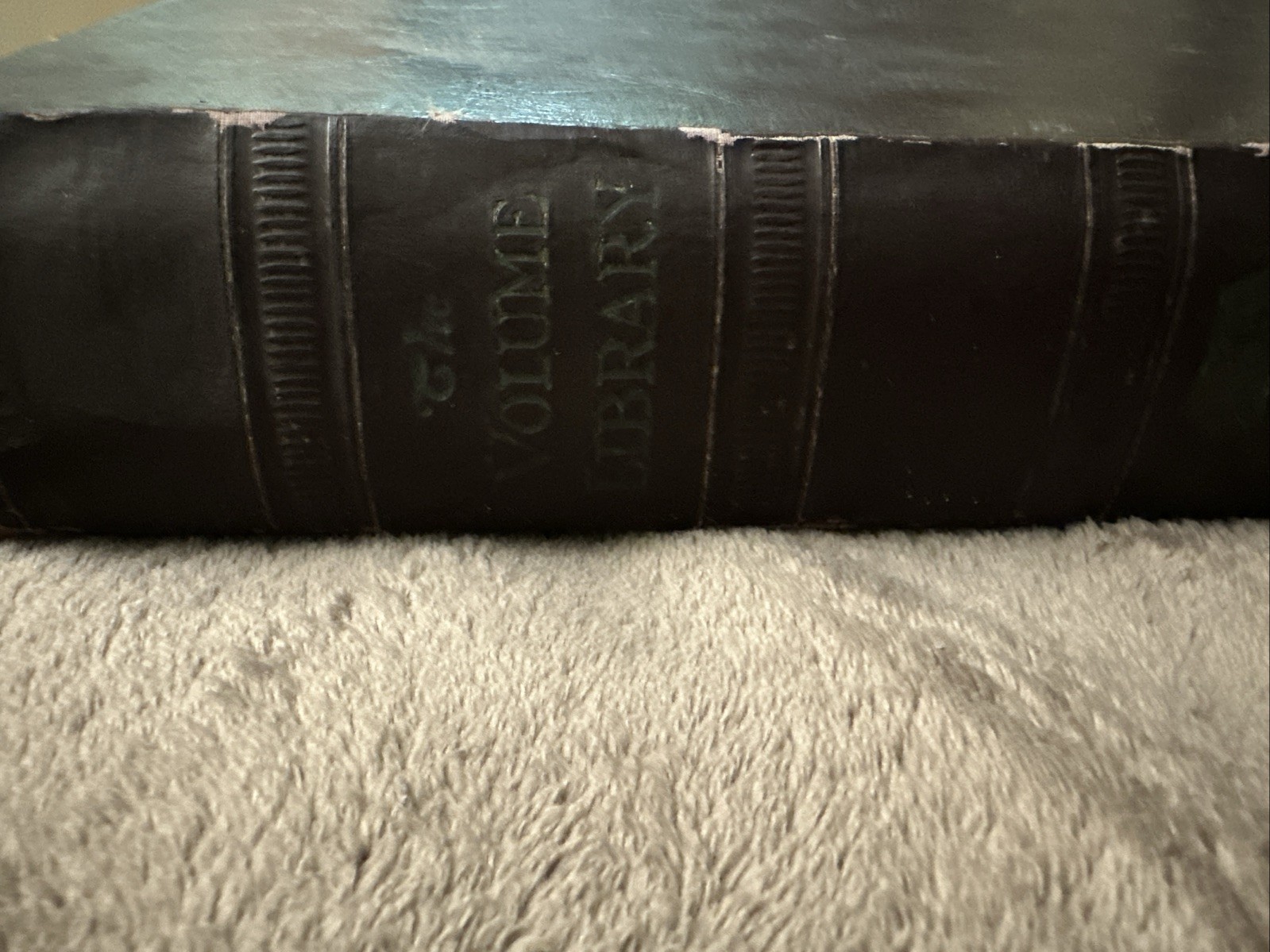 The Volume Library Educators Association Vintage Large Book 1924