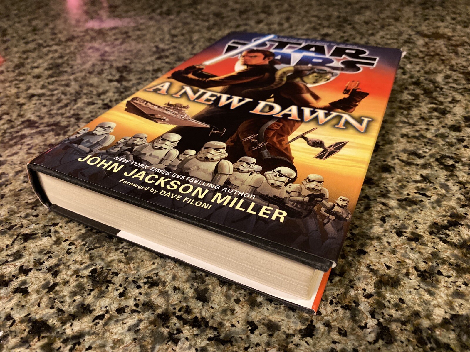 Star Wars-A New Dawn SIGNED John Jackson Miller-First Ed/1st Printing Hardcover