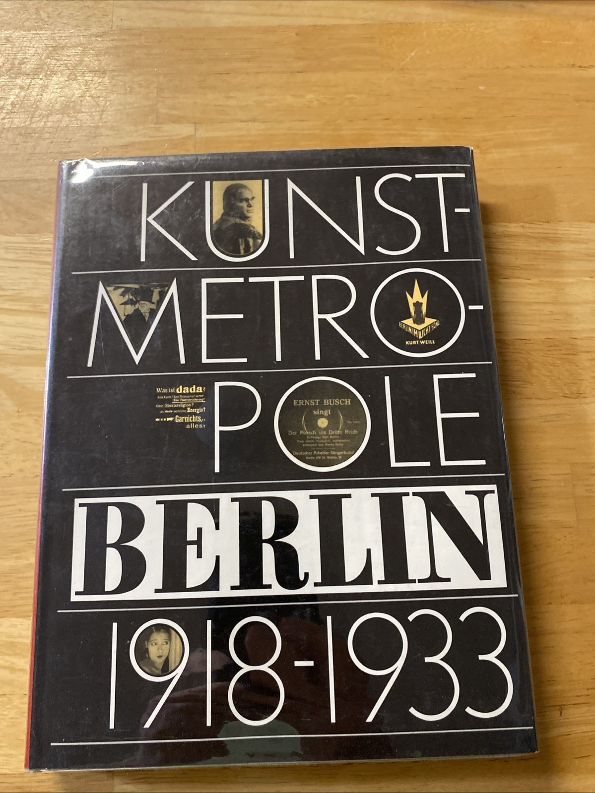 Kunst- Metro Pole Berlin Germany 1918-1933 HC DJ Illustrated German History