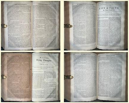 1707 Richard Baxter ‚The Practical Works In 4 Folio Vols‘ Rare Theological Works