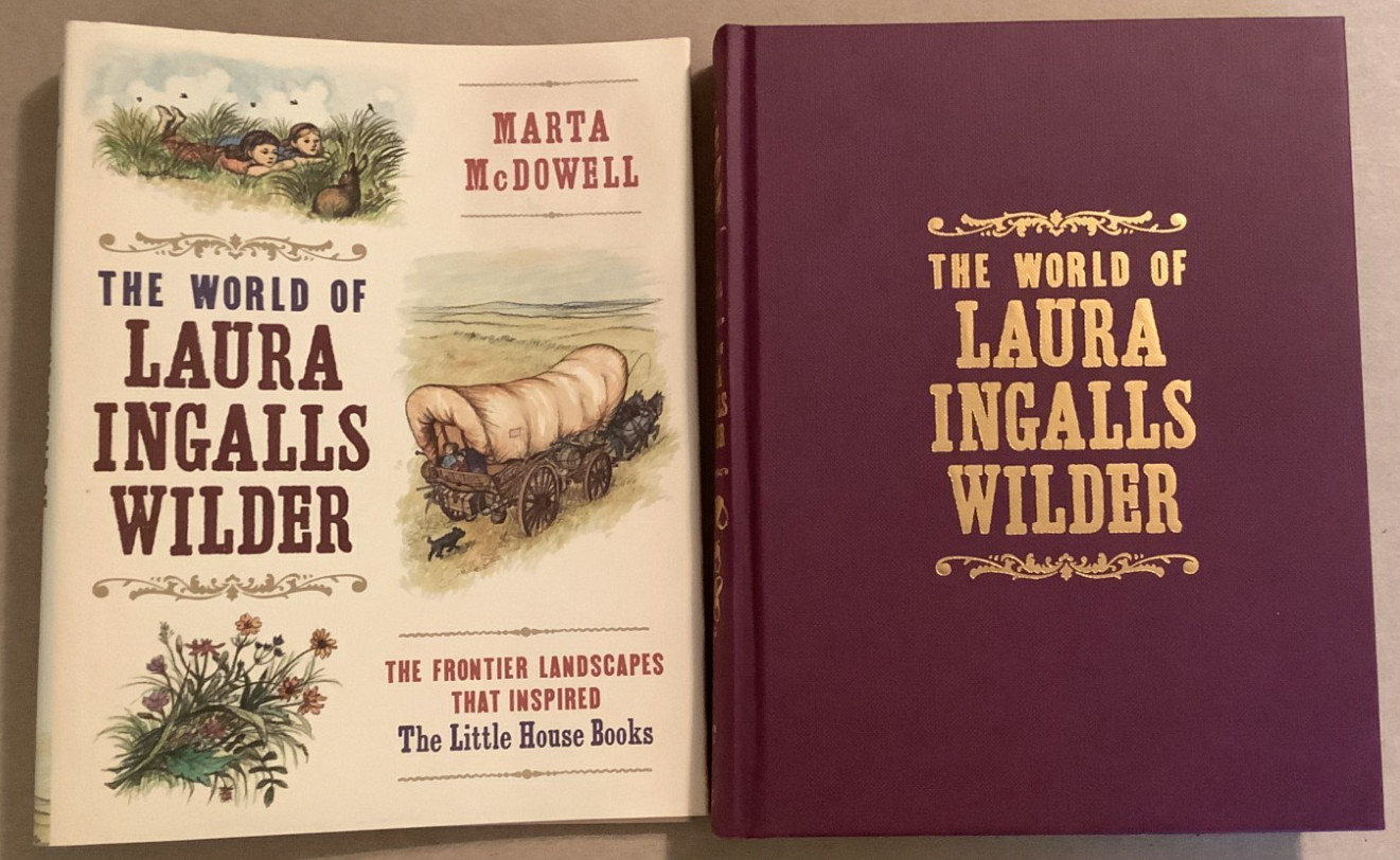 Fine 2017 HC in DJ First Edition World Laura Ingalls Wilder Little House Prairie