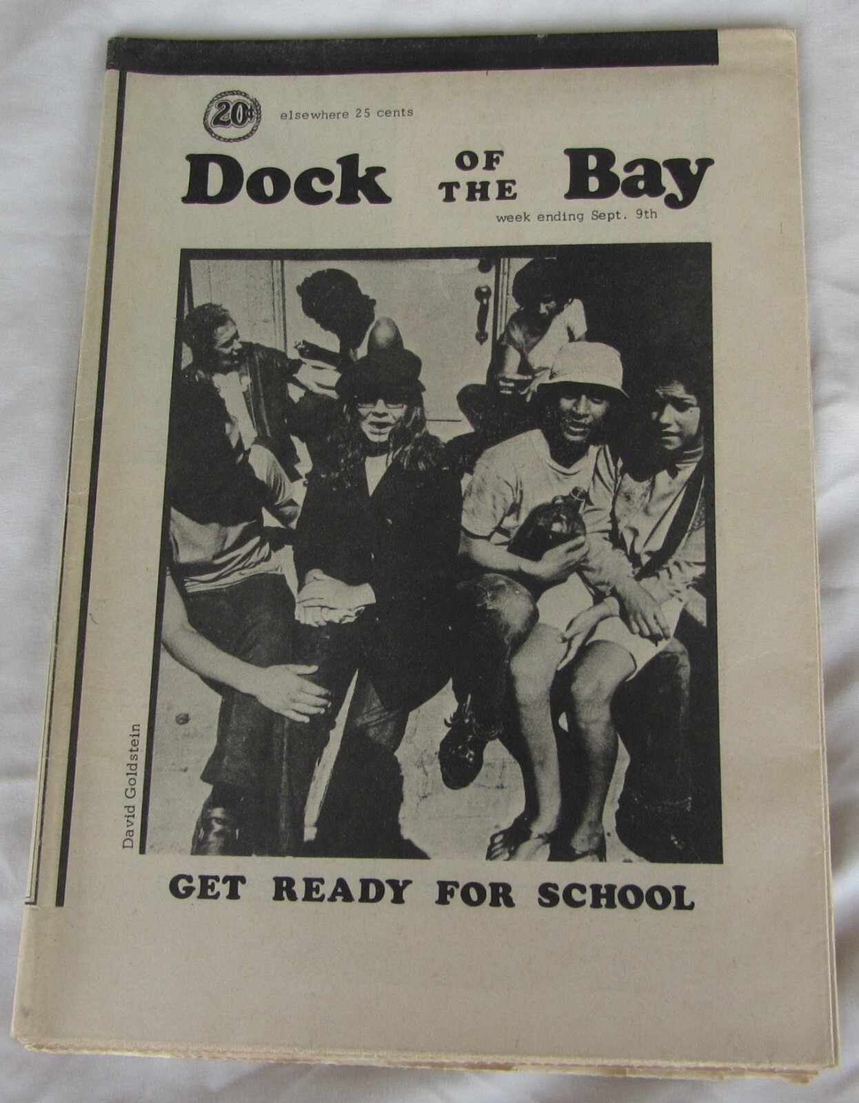 DOCK OF THE BAY underground newspaper Vol.1 No.6 1960’s COUNTERCULTURE rare