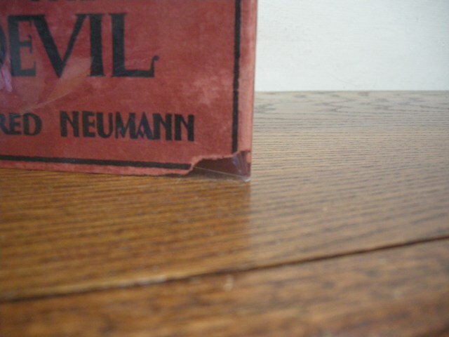 The Devil Alfred Neumann First American Edition 1928