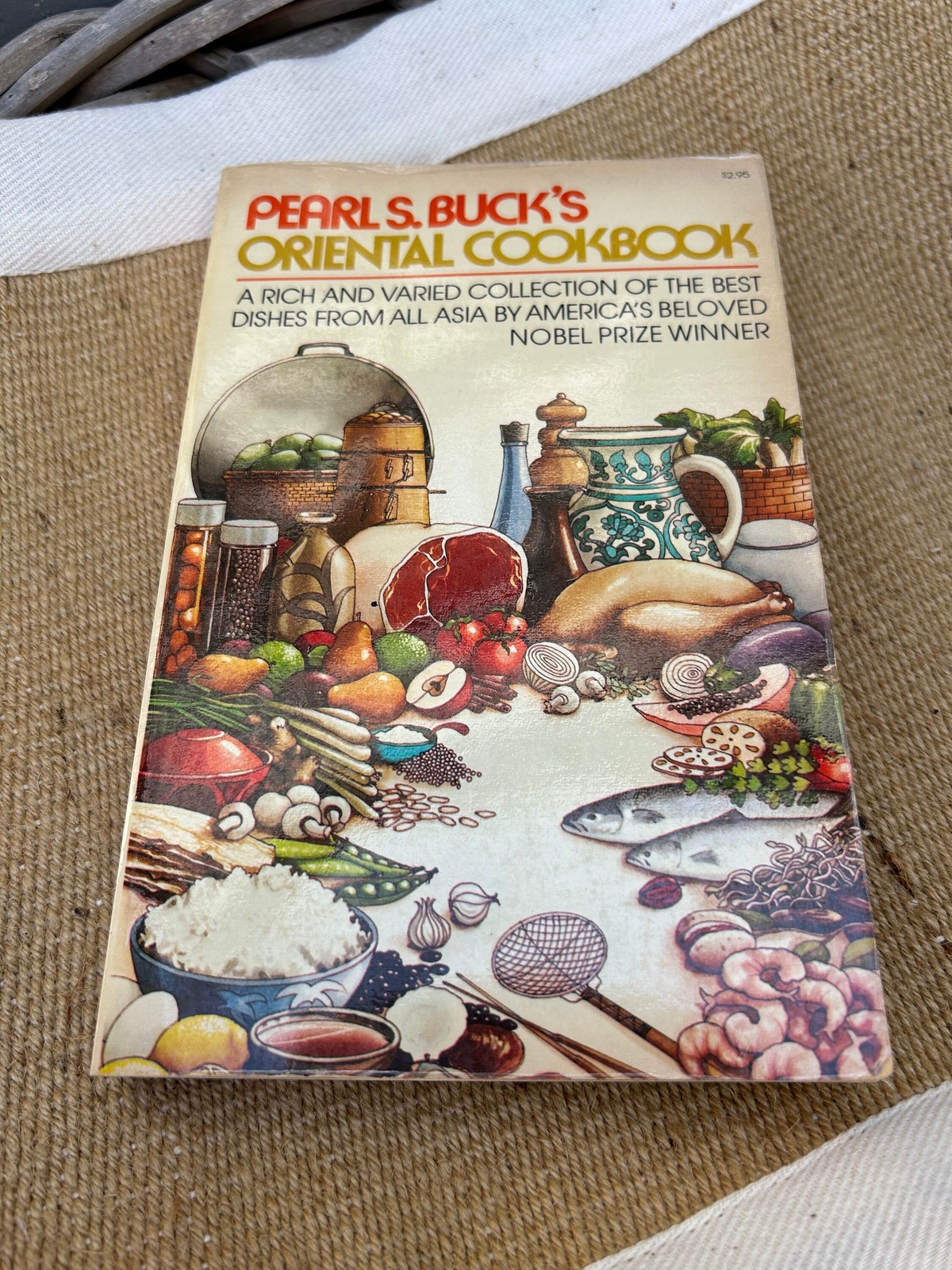Pearl S. Buck Oriental Cookbook Vintage Softcover 1972