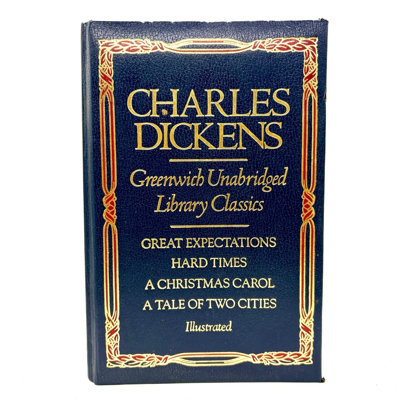 DICKENS, Charles „Christmas Carol“, „Tale of Two Cities“, & More [Leather]