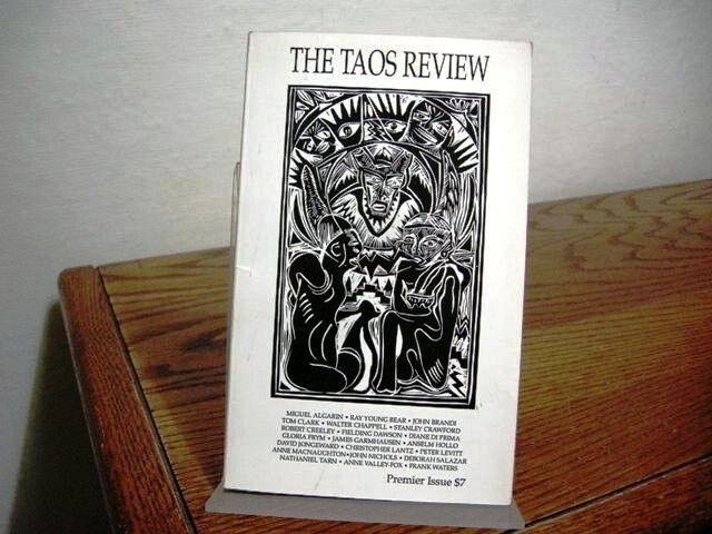The Taos Review, Premier Issue 1989 Lit Journal Signed by Beat Diane di Prima