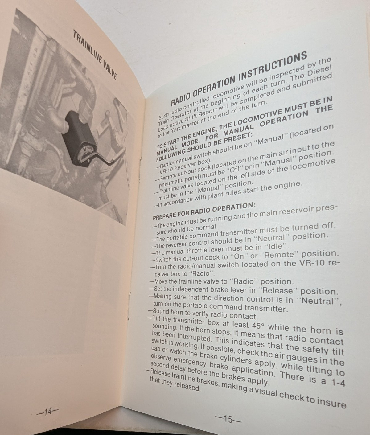 Cyclops Training Manual for Safe Operation of Radio-Controlled Locomotives PB