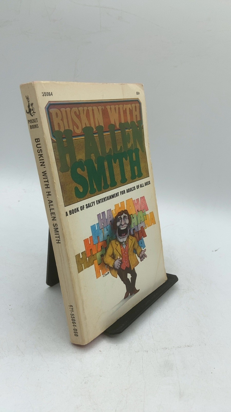 Buskin‘ with H. Allen Smith H. Allen Smith Paperback 1st printing 1968
