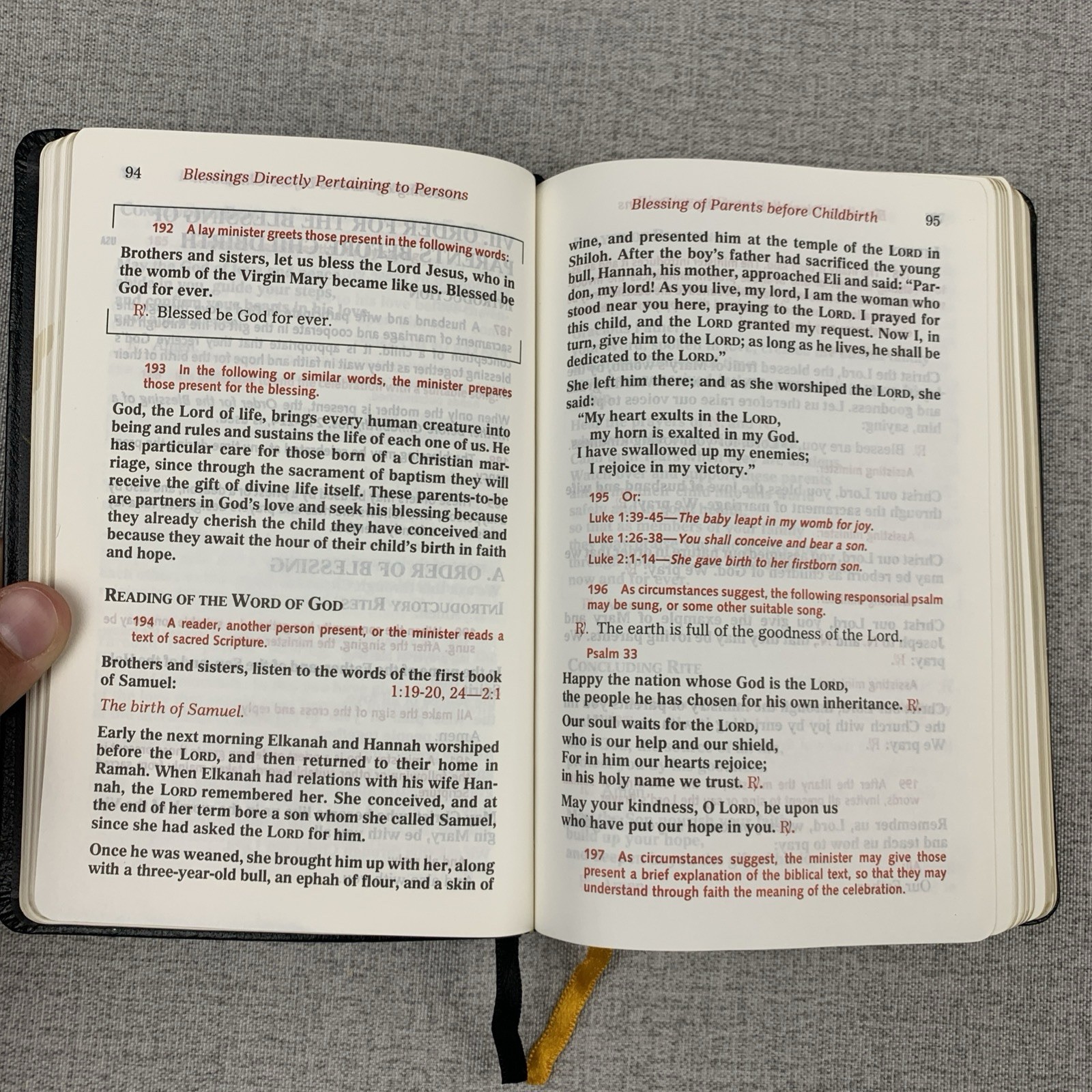 Shorter Book of Blessings 1990 Catholic Book Publishing Co