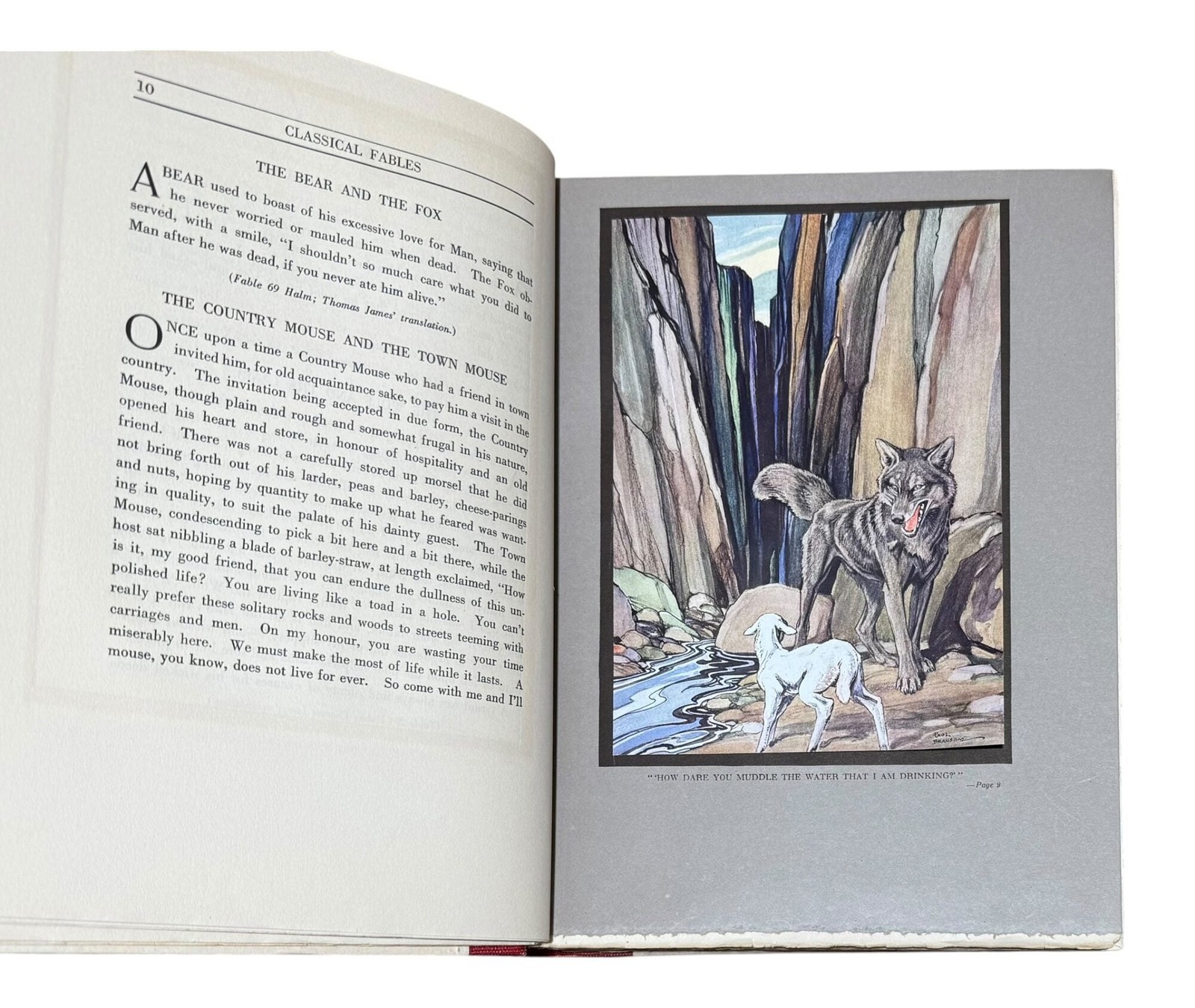 Paul Bransom, Frederic Taber ed Cooper / Argosy of Fables Signed 1st ed 1921