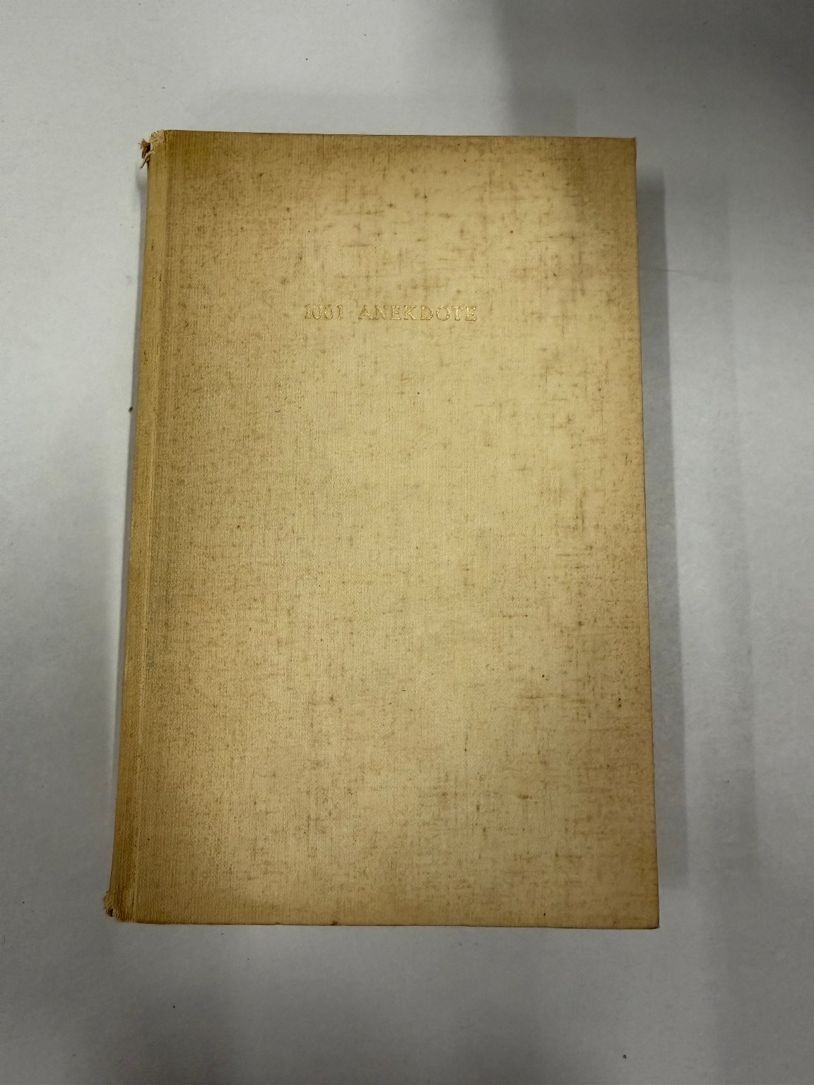 1001 Anekdote by N. O. Scarpi Werner Classen Verlag Zürich 1954