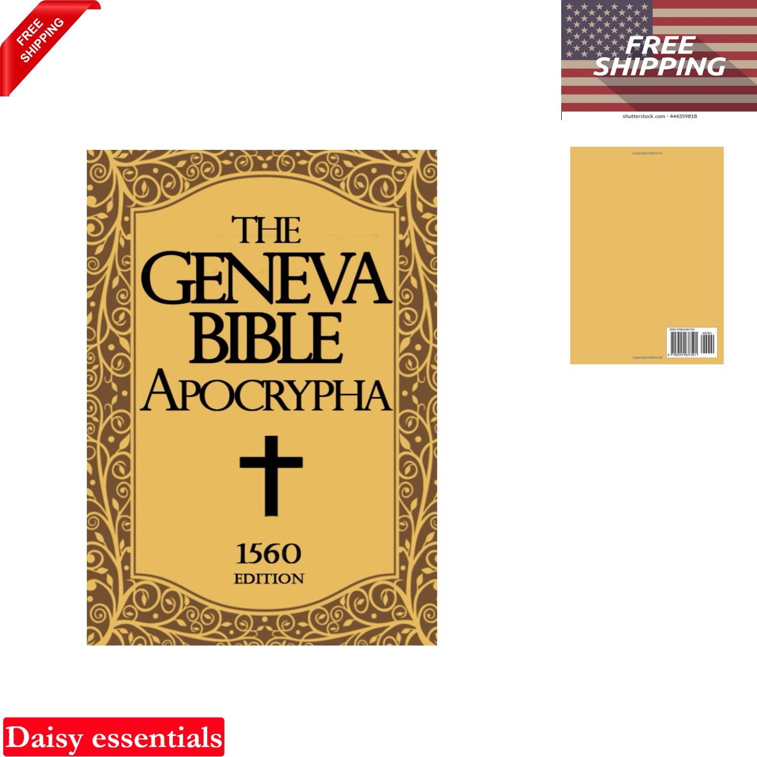 Geneva Bible 1560 edition With Apocrypha LARGE PRINT: Old and New Testament….