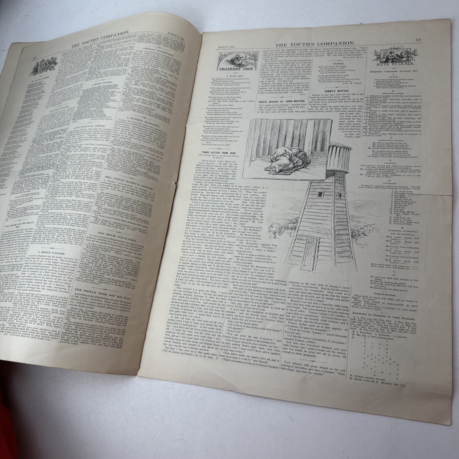 The Youth’s Companion July 4th 1895, New Year’s 1901 Lot of 5 Antique Magazines