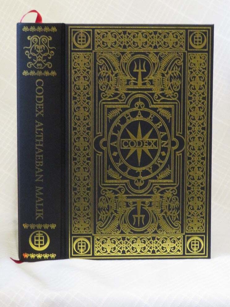 Peter Hamilton-Giles / CODEX ALTHAEBAN MALIK Book of Abberations Signed 1st 2021