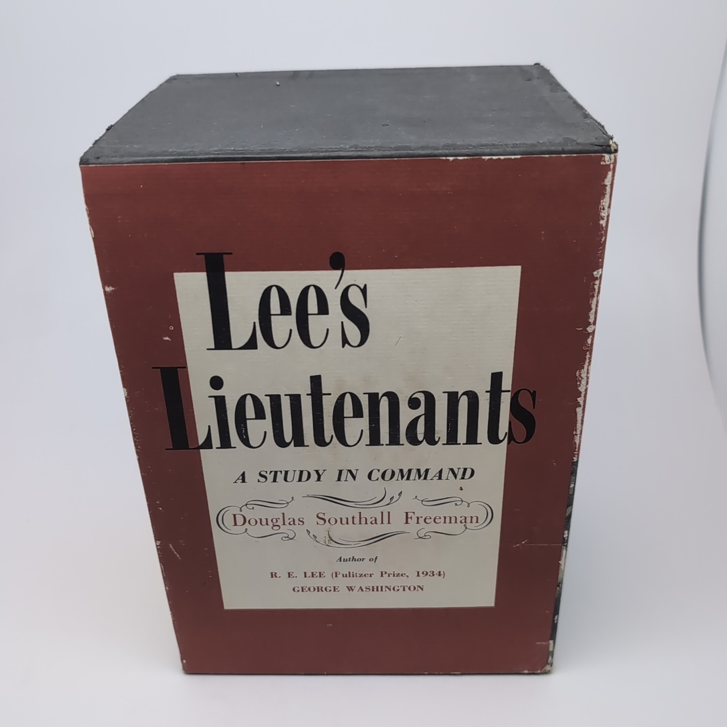 Lee’s Lieutenants Douglas S Freeman 1st Ed 3 Vol Set Civil War w/ Box HCDJ