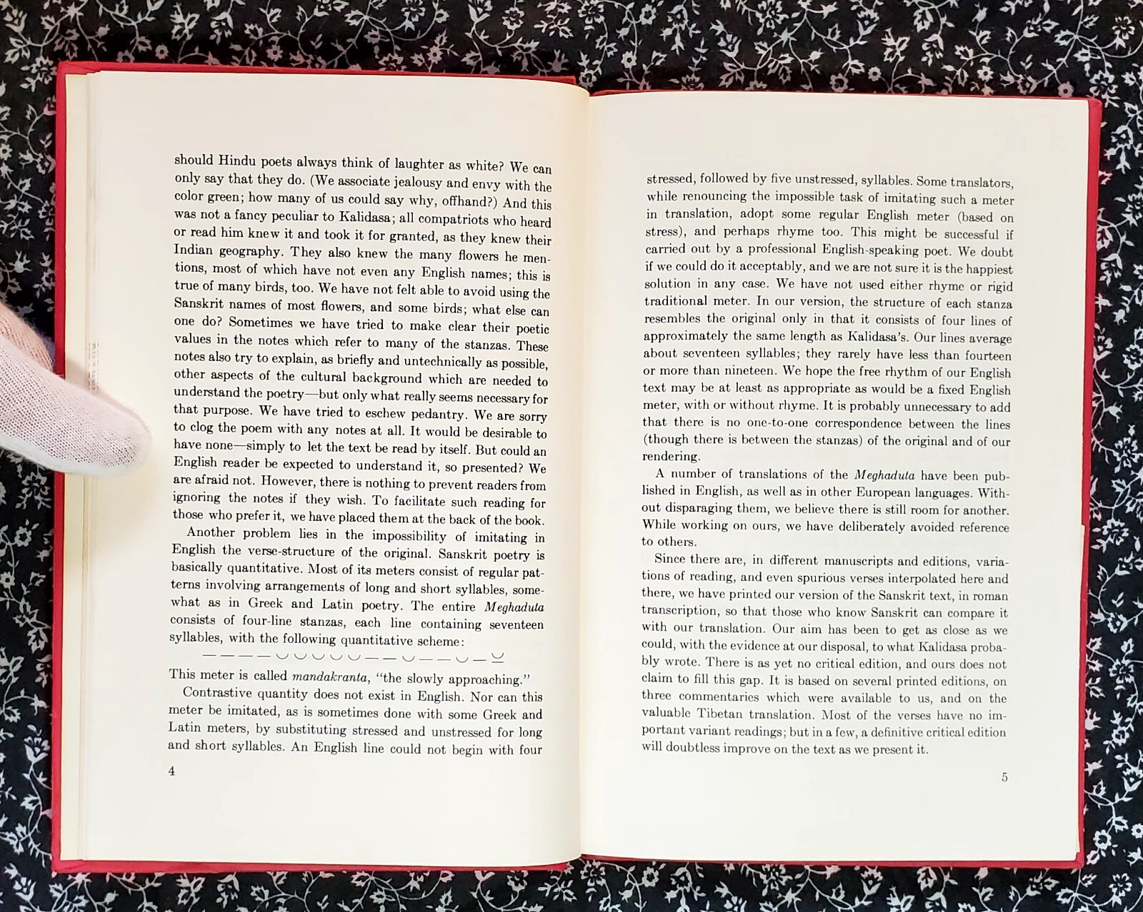 The Cloud Messenger, Kalidasa, Franklin and Eleanor Edgerton 1964 HC 1st Edition