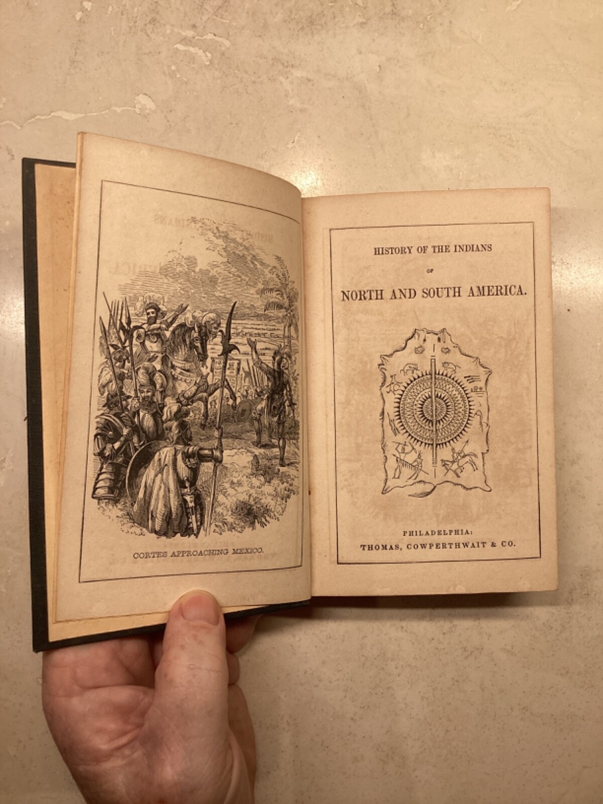 1844 History of the Indians, of North and South America