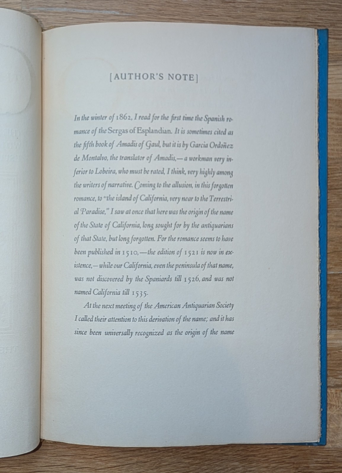 The Queen of California – Colt Press, 1945, Limited Edition of 500 Copies