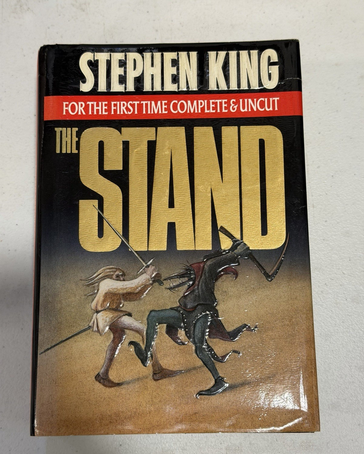 THE STAND complete & uncut by Stephen King – 1st/1st HCDJ 1990