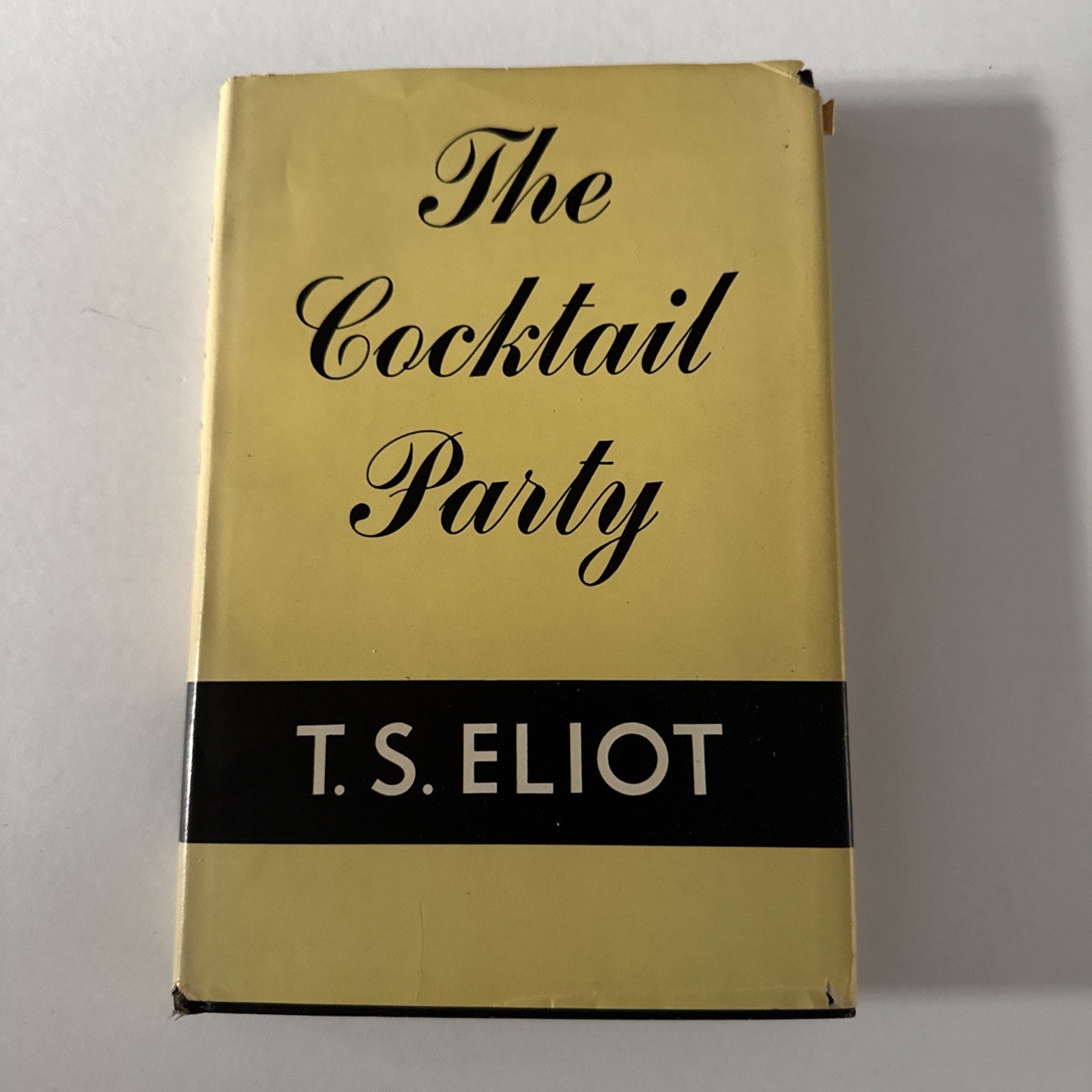The Cocktail Party, T S Eliot First US Edition HCDJ 1950