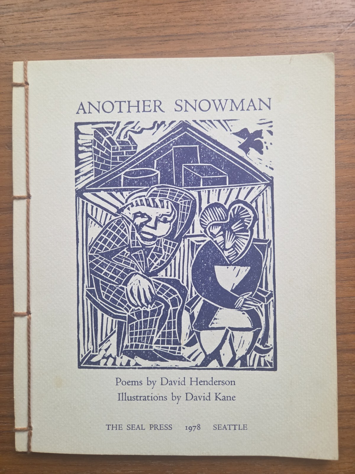 Signed ANOTHER SNOWMAN David Henderson POEMS Poetry 1978