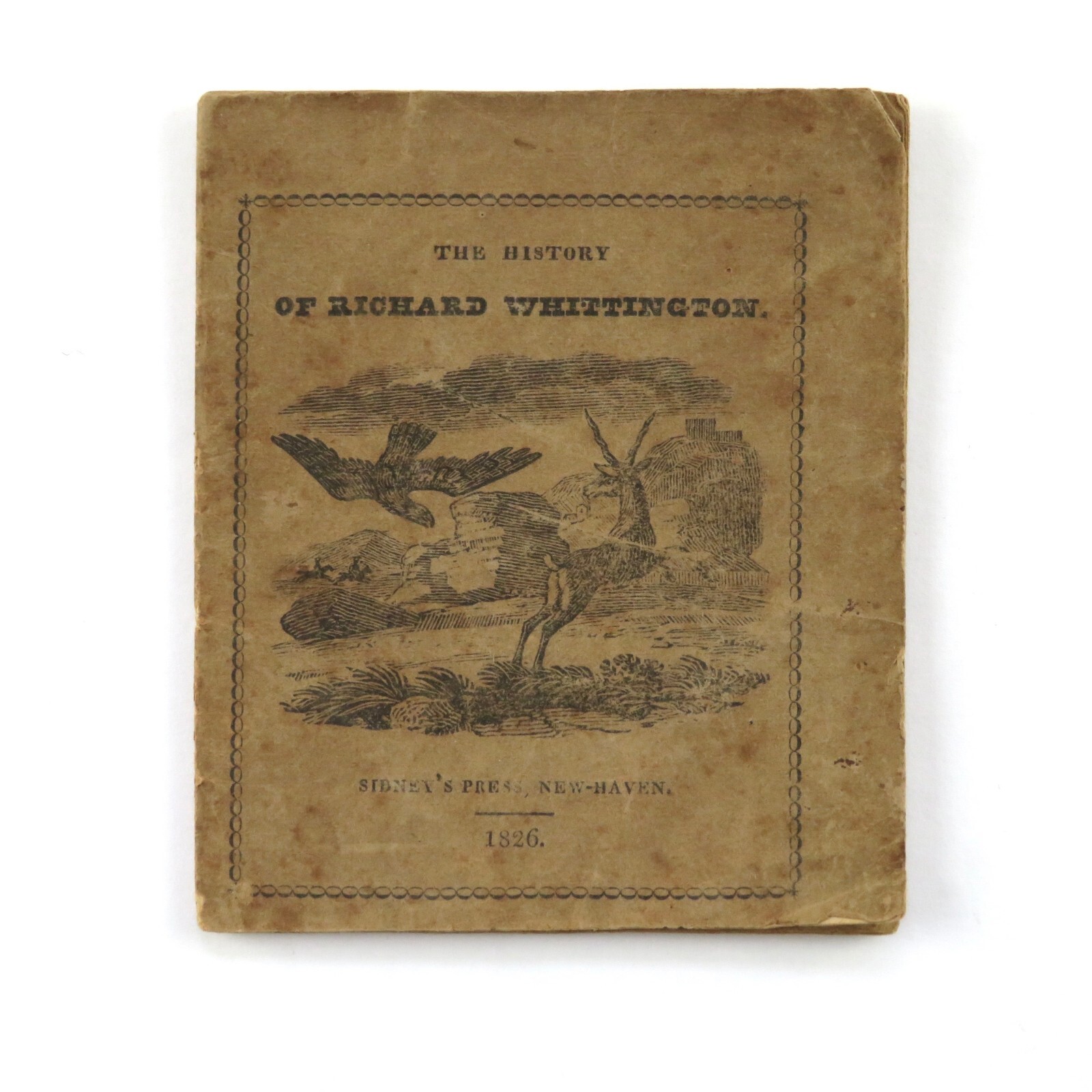 The Renowned History of Richard Whittington and His Cat 1826 RARE
