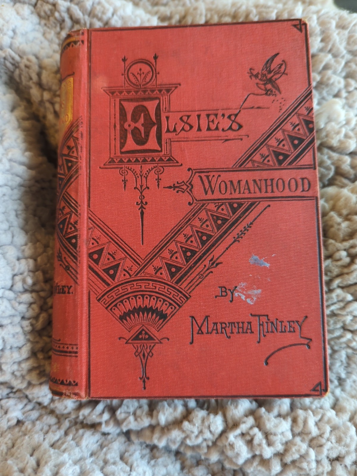 Antique Book – Elsie’s Motherhood by Martha Finley Copyright 1876