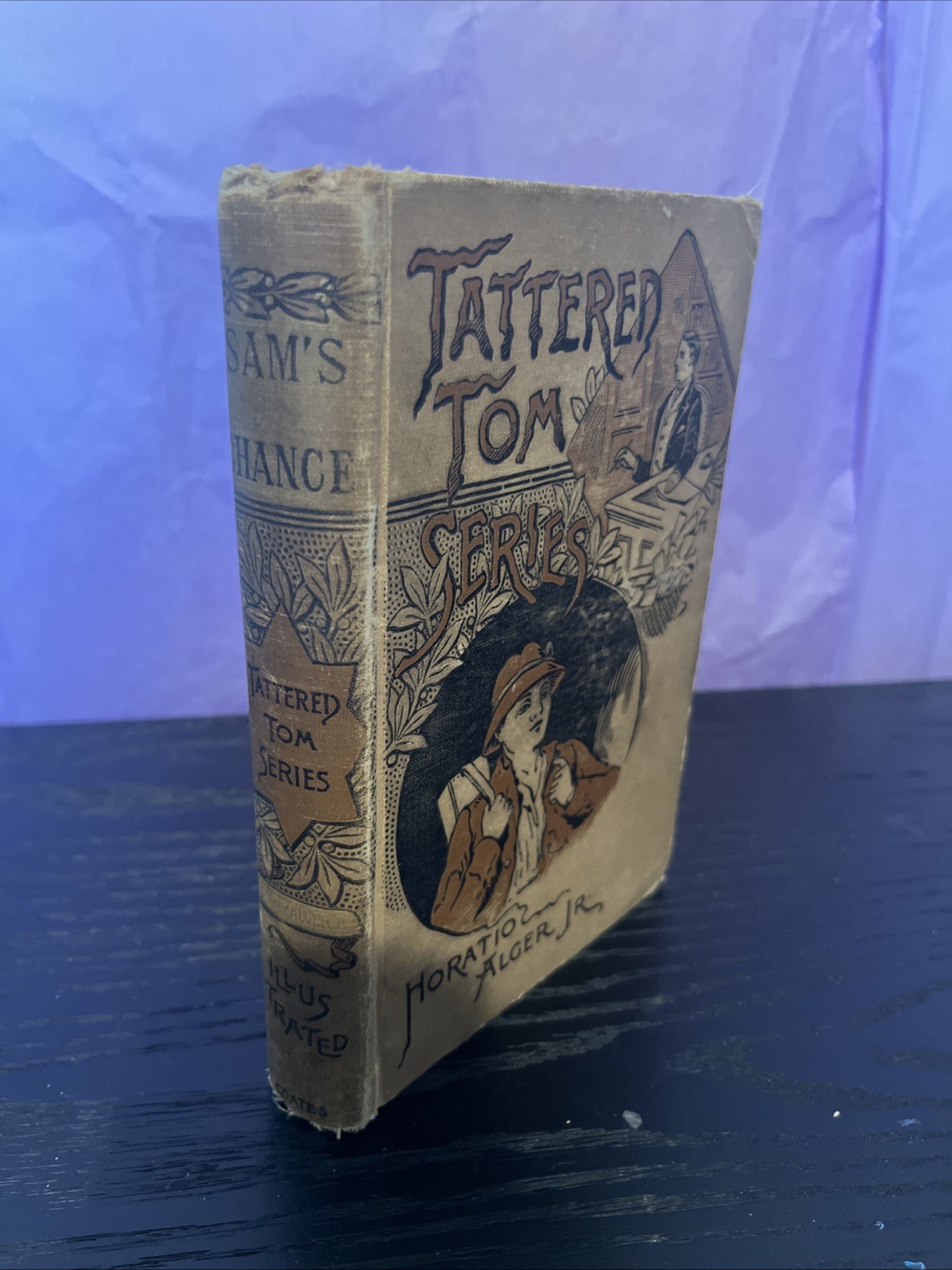 Tattered Tom -Sam’s Chance and How He Improved It, 1876, Horatio Alger Jr.