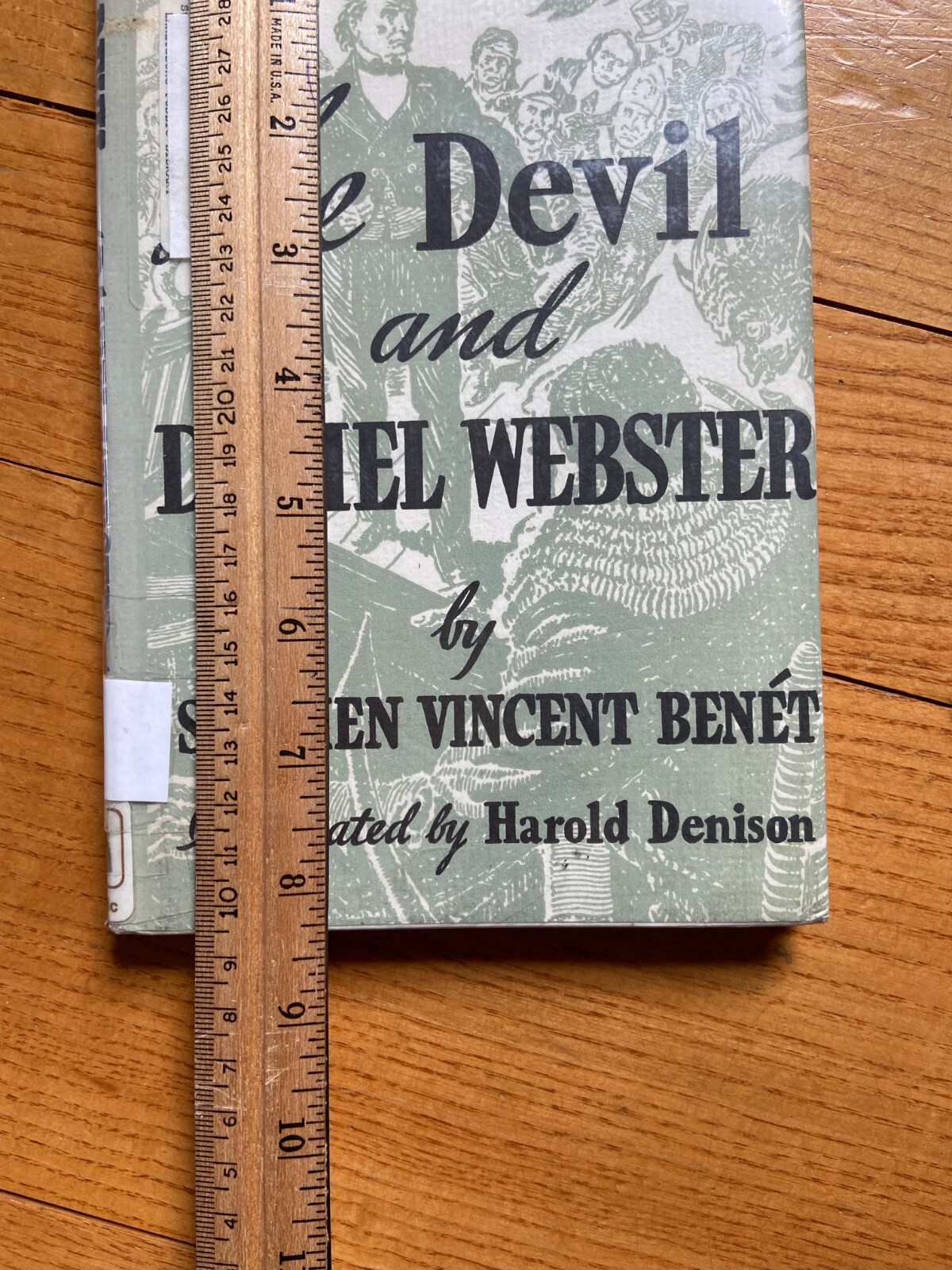 The Devil and Daniel Webster by Stephen Vincent Benét © 1937 hardcover library