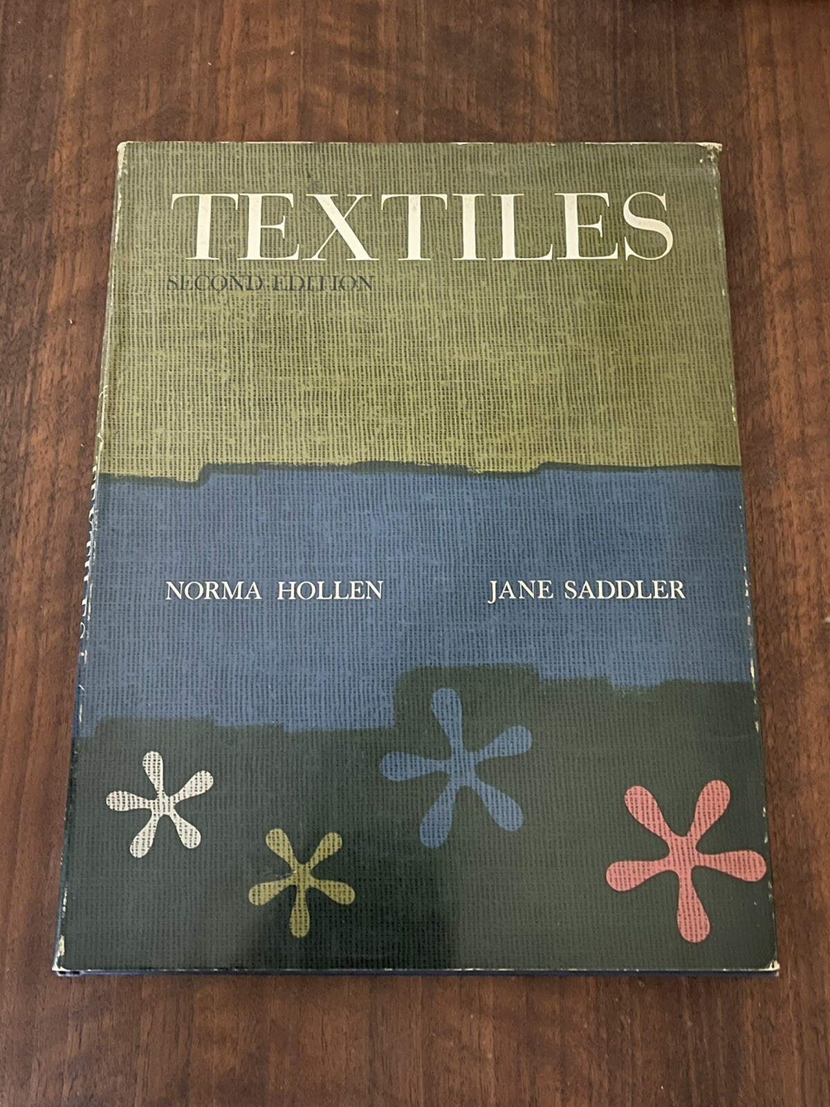 Vintage 1966 Textiles Book Second Edition – Holler & Saddler – Macmillan