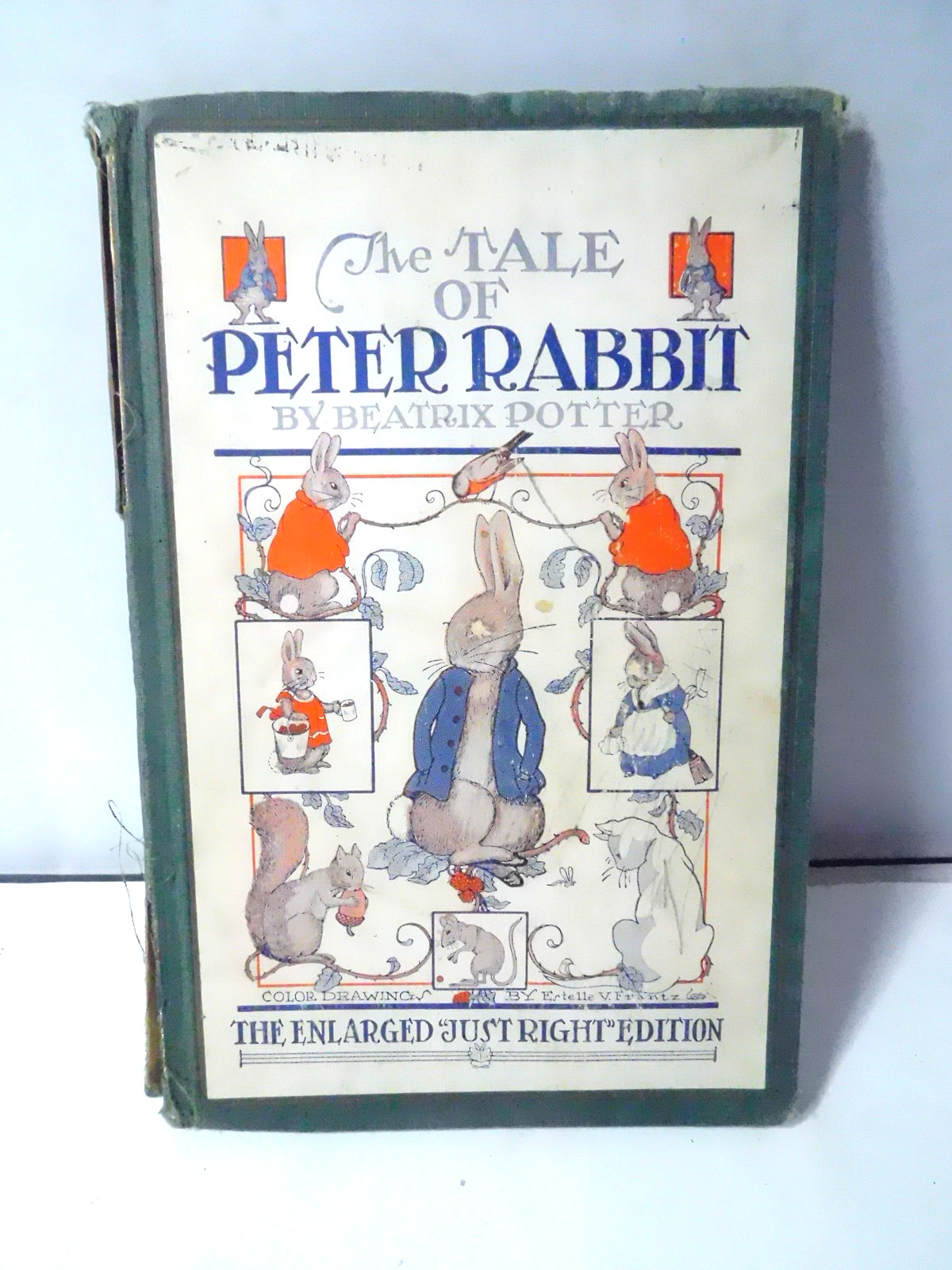 1928 The Tale of Peter Rabbit-Beatrix Potter – Albert Whitman Co 2nd Printing