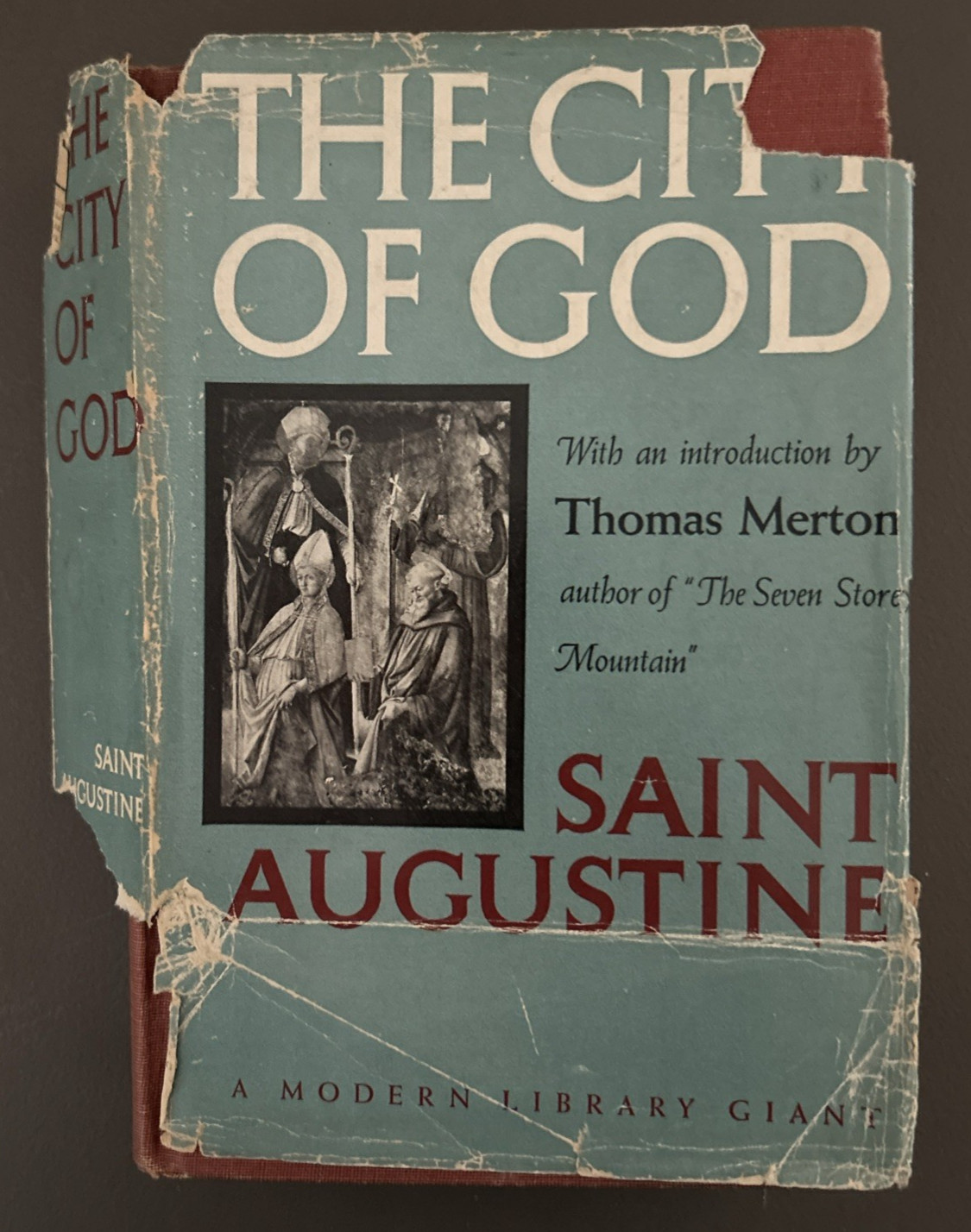 The City of God, Saint Augustine, Modern Library Giant, 1950 Random HC/DJ