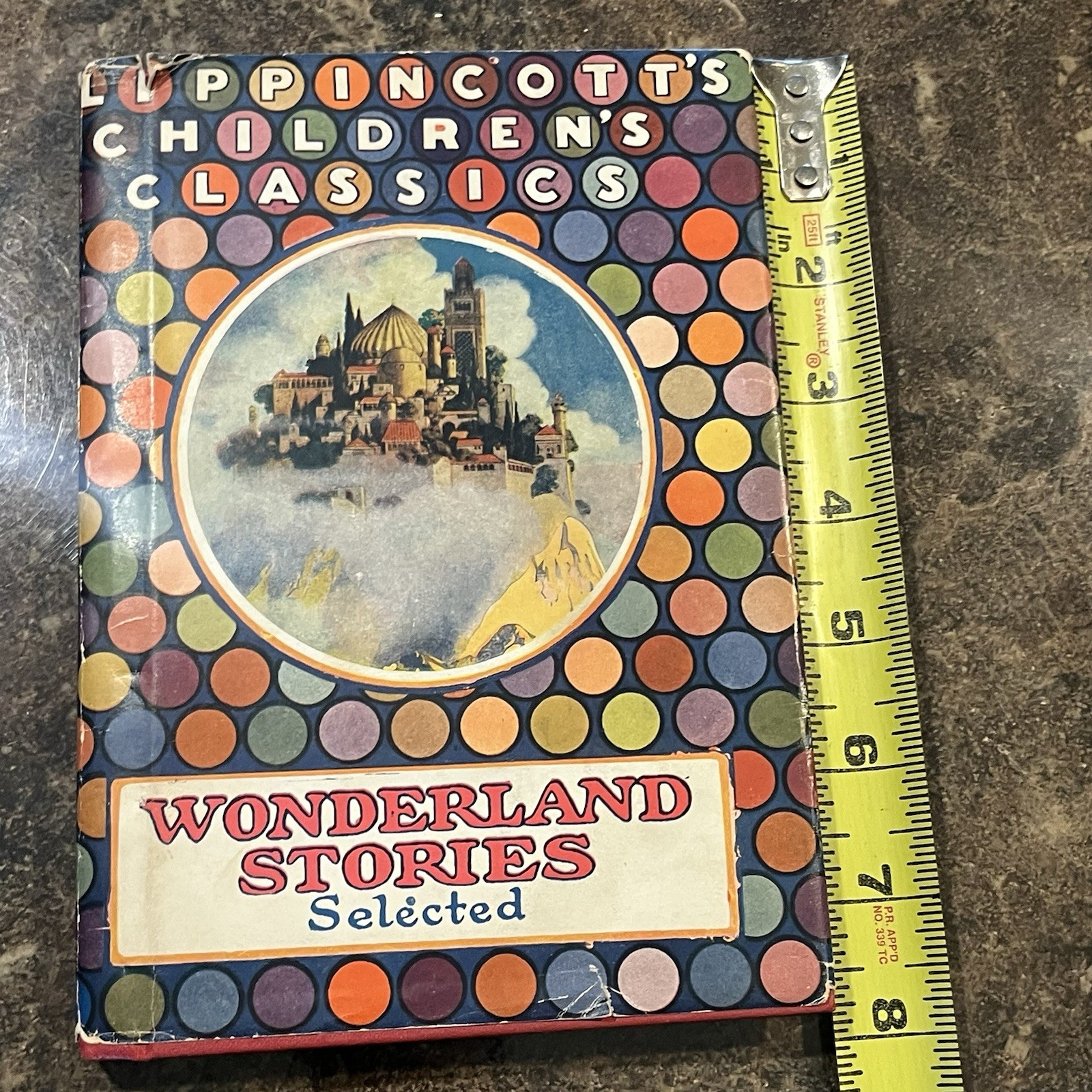 LIPPINCOTT’S Children’s CLASSICS Wonderland Stories Selected Rare Dust Jacket