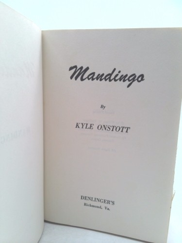 Mandingo by Kyle Onstott