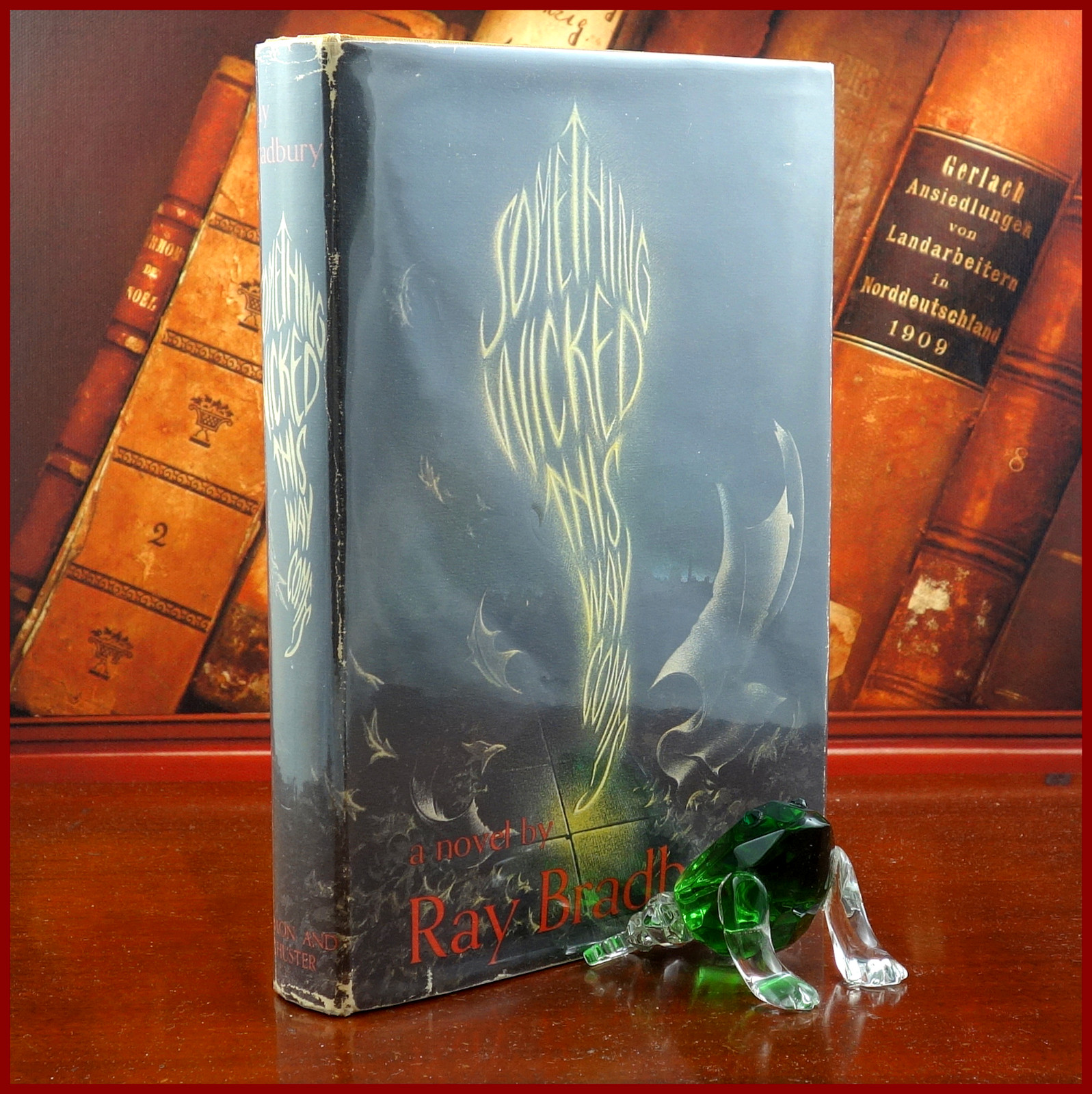 SOMETHING WICKED THIS WAY COMES, Bradbury, 1ST PRINTING, Simon Schuster, 1962