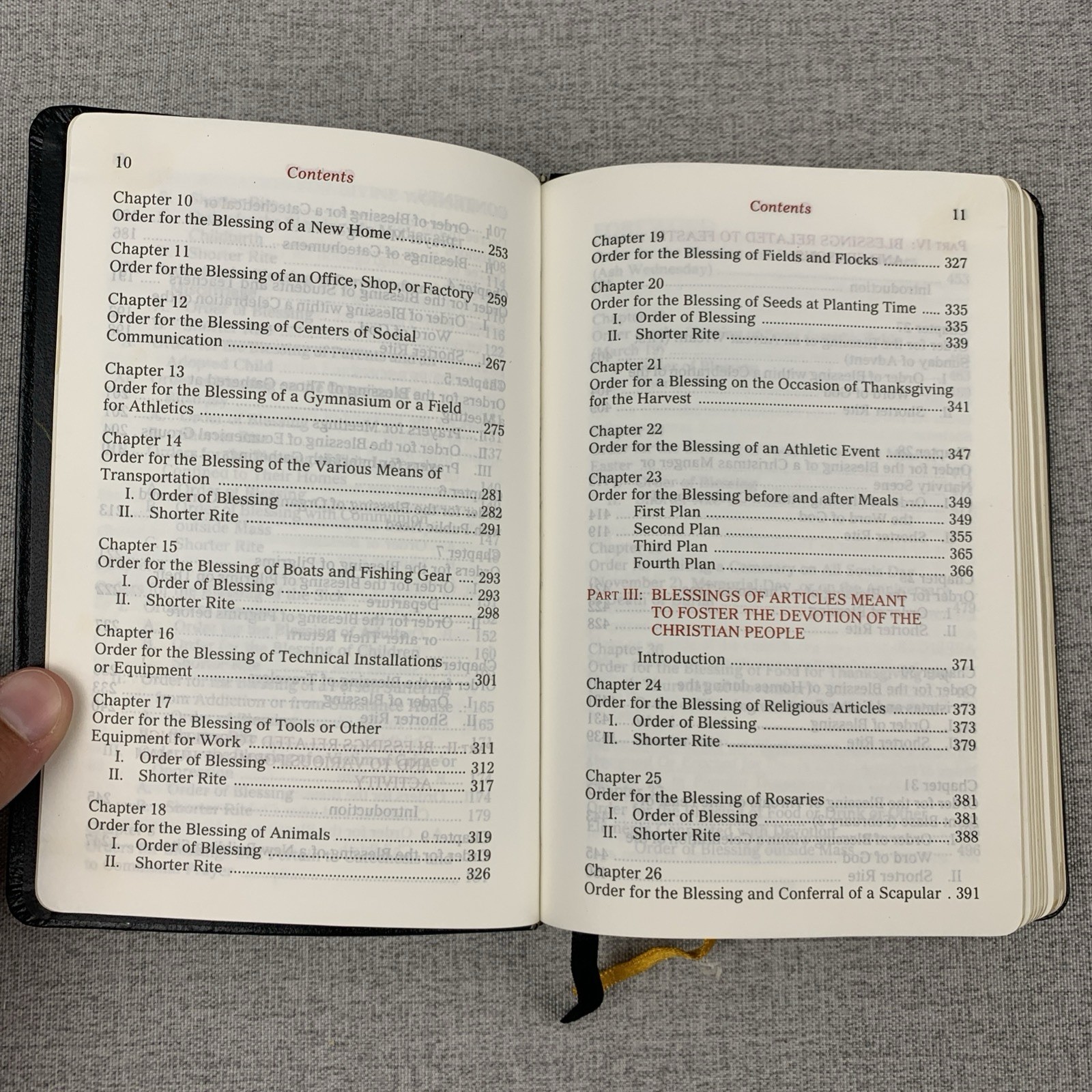 Shorter Book of Blessings 1990 Catholic Book Publishing Co