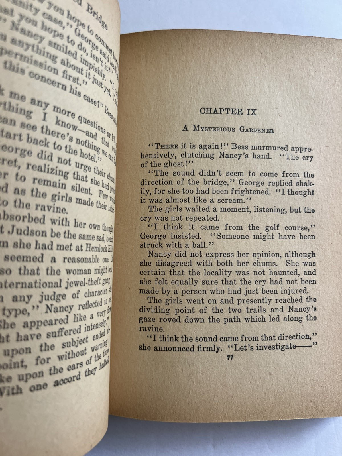 Nancy Drew Mystery Stories The Haunted Bridge By Carolyn Keene Hardcover 1937