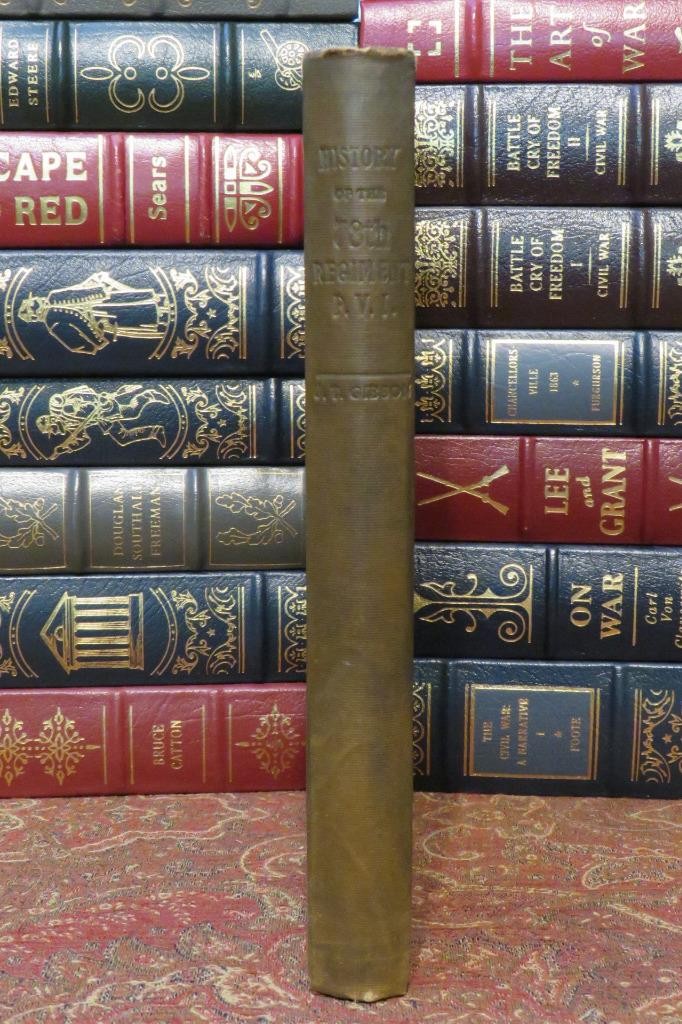 HISTORY OF THE SEVENTY-EIGHTH PENNSYLVANIA VOLUNTEER INFANTRY -1906 1ST EDITION