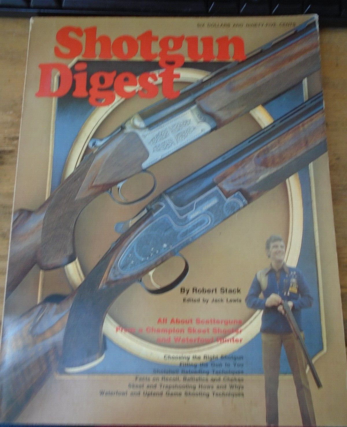 Shotgun Digest By Robert Stack Ed Jack Lewis PB 1974 GUC