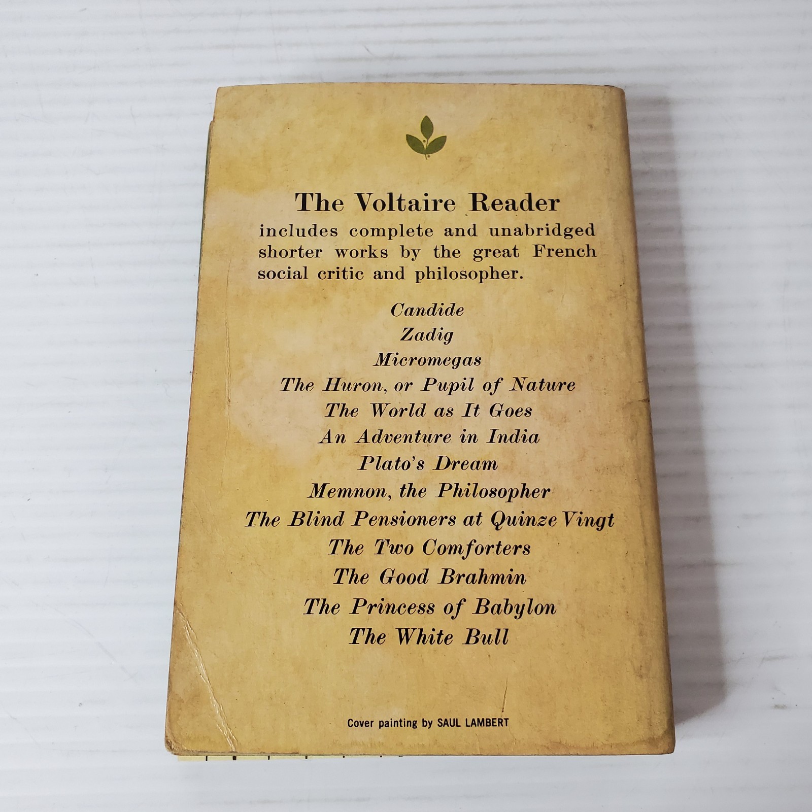Voltaire By Edmund Fuller Laurel Reader Vintage Paperback Dell Publishing 1959