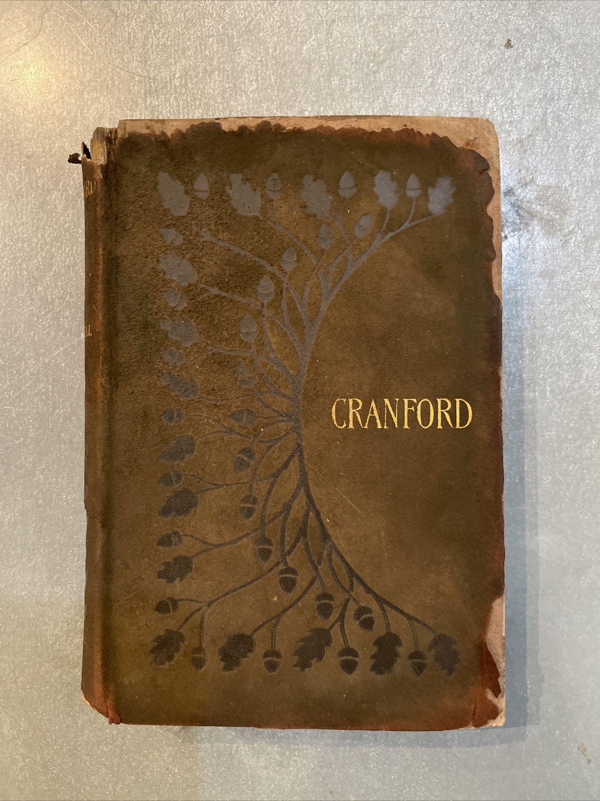 Antique Rare BOOK CRANFORD BY GASKELL Knickerbocker Press New York