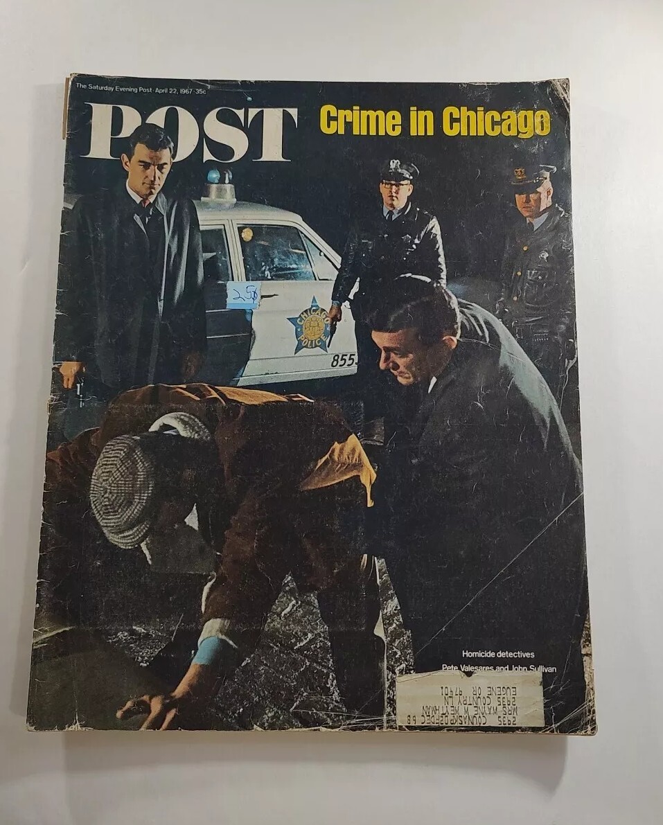 Saturday Evening Post: Monthly Magazine April 1967 Issue